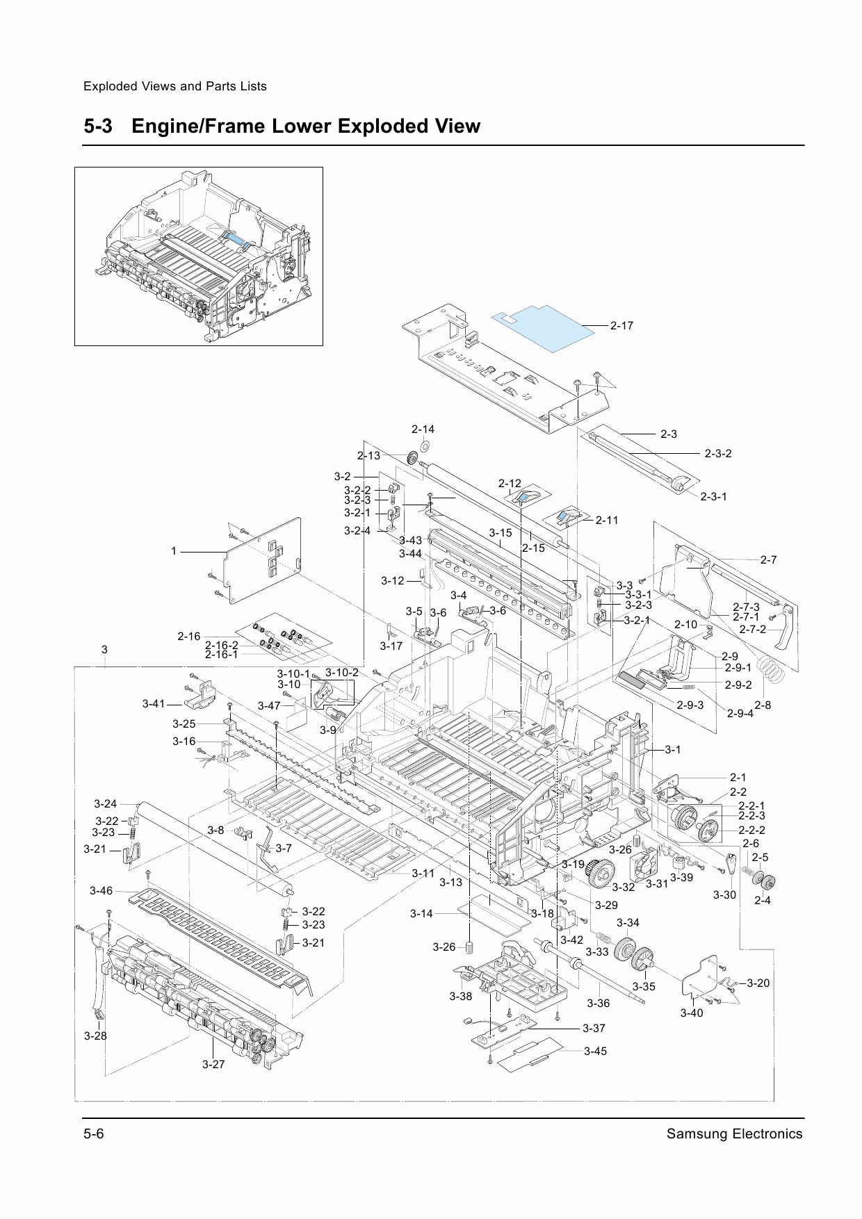 Samsung Laser-Printer ML-4500 Parts Manual-3